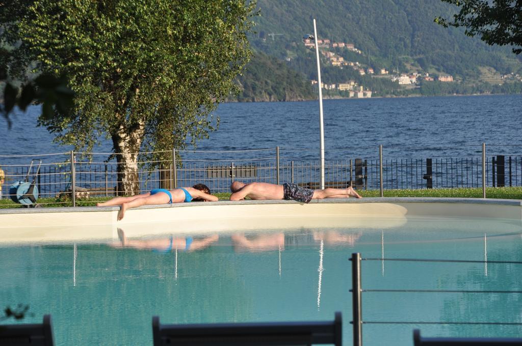Tullio Hotel Gravedona Bagian luar foto
