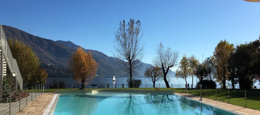Tullio Hotel Gravedona Bagian luar foto