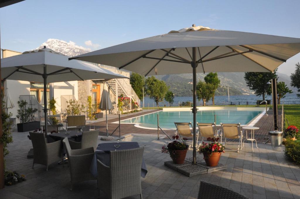 Tullio Hotel Gravedona Bagian luar foto