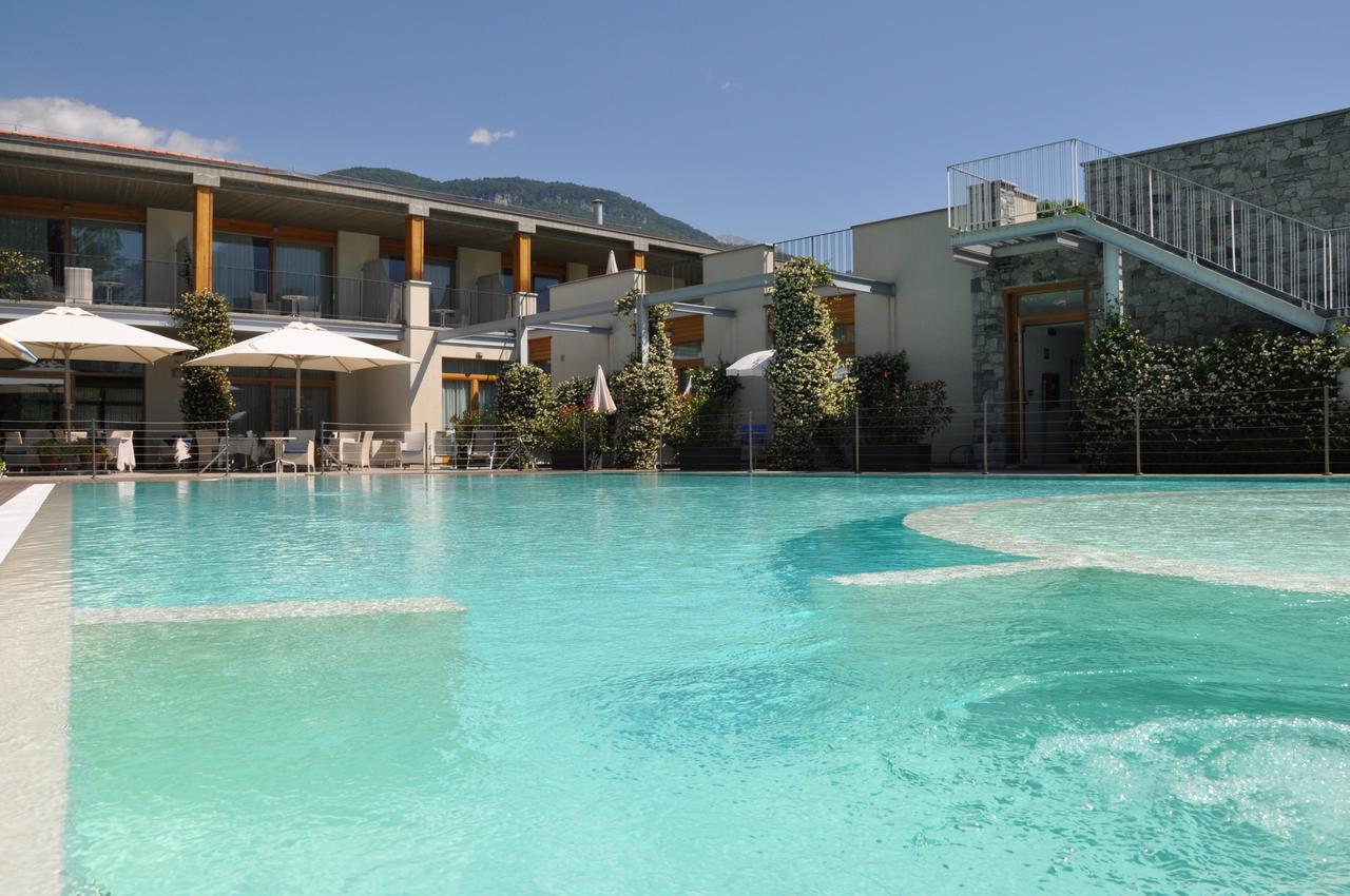 Tullio Hotel Gravedona Bagian luar foto